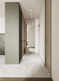 3 فضای داخلی آپارتمان کوچک زیر 50 متر مربع (540 فوت مربع) با طرح