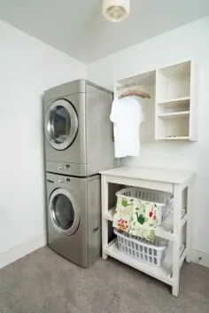 ایده هایی برای اتاق های خشکشویی کوچک |  LoveToKnow