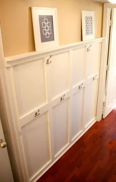 How To Fake A Mudroom {When You Don't Space)