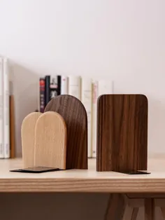 کتابهای چوبی دارندگان کتابهای دست ساز بی نظیر چوب و فولاد |  اتسی