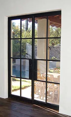 درهای فرانسوی (Side Lites & Arched Transoms) - پنجره ها و درهای فولادی Rehme