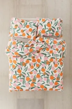 ست روتختی بزرگ هلو با کیف پارچه ای قابل استفاده مجدد - متنوع