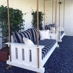 Lowcountry Swing Bed تختخواب Rivertowne Daybed Swing
