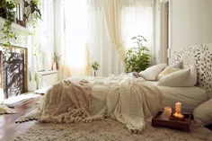 10 راه برای اینکه اتاق خواب خود را یک پیچ و تاب بوهمی کنید