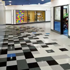 آرمسترانگ Classic Black 51910 Standard Excelon Imperial Texture VCT Floor Tile 12 "x 12" (45 Sq. Ft / جعبه)