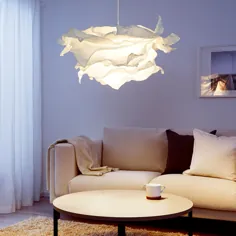 KRUSNING سفید ، سایه چراغ آویز ، 85 سانتی متر - IKEA