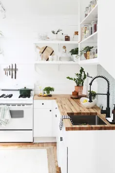 5 اسرار صرفه جویی در بودجه از بازسازی آشپزخانه 6000 دلاری آپارتمان درمانی