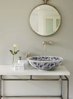 سینک سرامیکی نقاشی دستی ، سینک ظرفشویی سرامیکی حمام