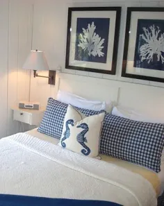 9 ایده برای طراحی اتاق خواب کلبه ساحلی دنج