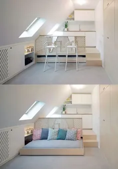20 تختخواب برای ایده های اتاق های کوچک در سال 2021