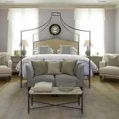 رنگ رنگ بنفش خاکستری - انتقالی - اتاق خواب - بنجامین مور نایتینگل - معماری دیلون کایل