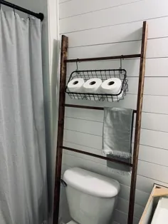 نردبان / رک حوله ای حمام