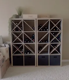 چگونه قفسه های Ikea Kallax خود را به قفسه های نوشیدنی - نوشیدنی با پیج تبدیل کردم