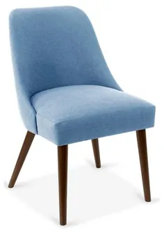 صندلی کناری بارون ، ملحفه آبی فرانسوی