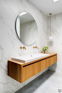 Stijlvolle moderne badkamer!  |  Station-D Architects