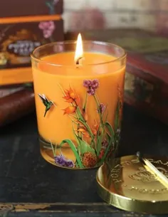 شمع بهشت ​​Hummingbird - شمع معطر استوایی ، شمع Galapagos