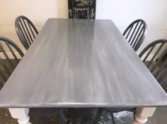 اصلاح مجدد میز و مجموعه ای از صندلی های قصابی |  راه های انتری