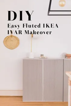 هک ساده ترین DIY Flute IKEA IVAR |  Fall for DIY