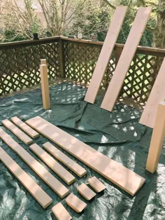 میز خانه های مزرعه DIY Outdoor - Katie Lamb