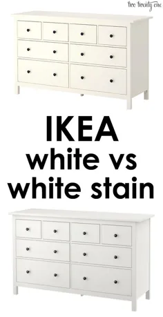 تفاوت بین IKEA White و IKEA White Stain