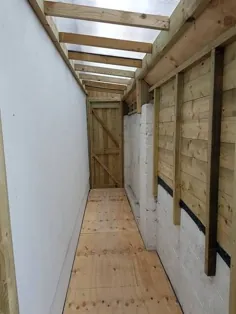 Lean To Shed Cabinteely |  Side Passage Shed |  نجاری مک.