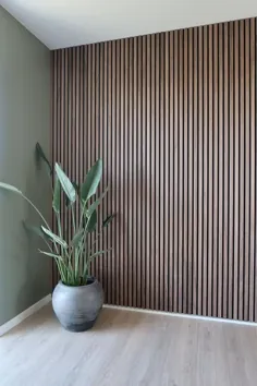 پانل های دیواری چوبی آکوستیک Acupanel® Rustic Walnut