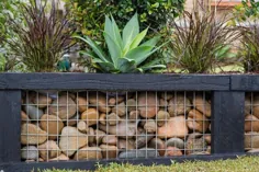 نحوه ساخت دیوار نگهدارنده سنگ برای باغ خود