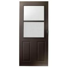 EMCO 36 in. x 80 in. 200 Series White Universal Traditional Aluminium Storm Door-E2TR-36WH - انبار خانه