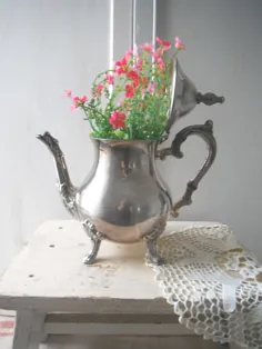 سرور چای تزئینی گلدان تزئینی چای زیبا  اتسی