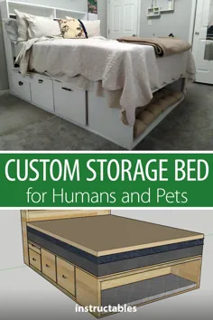 تختخواب سفارشی برای انسان و حیوانات خانگی