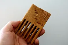 شانه چوبی