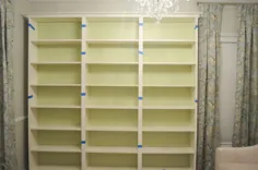 قفسه کتاب "ساخته شده"