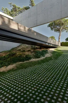 دیوار خانه guedes cruz arquitectos casas minimalistas |  احترام گذاشتن