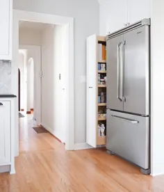 کابینت انبار را بیرون بکشید - انتقالی - آشپزخانه - جغد خاکستری بنیامین مور - استودیوی معماری Rom
