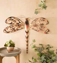 Dragonfly Wall Art بزرگ |  باد و هوا