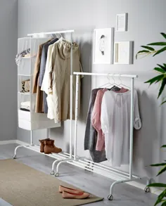 فضای کمد ندارید؟  این بهترین قفسه های لباس IKEA است که می توانید خریداری کنید