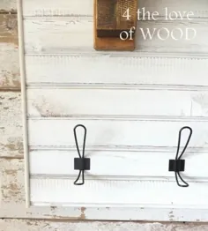 SHIPLAP COAT RACK - سبک خانه دار