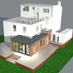 پسوند خانه یک طبقه در یک طبقه