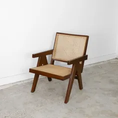 صندلی بازویی گاه به گاه Frank Brown Rattan |  مجموعه مبلمان چوب خیزران