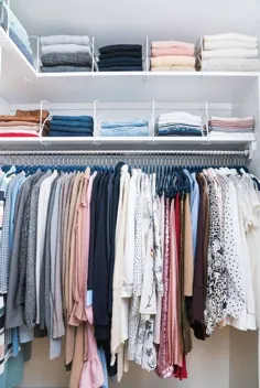 راهنمای شما برای سازماندهی کمد لباس |  دومینو