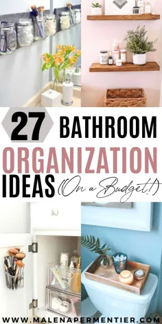 27 بهترین ایده سازماندهی حمام با بودجه