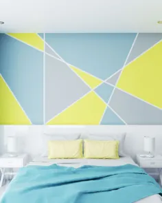 10 ایده خلاقانه برای رنگ آمیزی دیوار