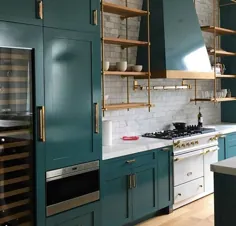 شما عاشق این 7 آشپزخانه پیچیده در هر رنگ رنگین کمان هستید