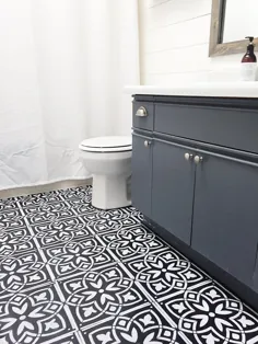به روزرسانی حمام + نحوه رنگ آمیزی کابینت های لمینت - کشوی پنی