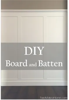 30 $ DIY Board and Batten Foyer |  بازسازی منزل ، دکوراسیون منزل ، خانه