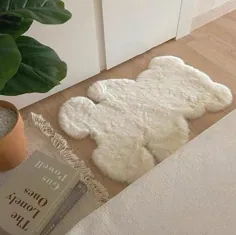 دکوراسیون اتاق خواب فرش خرس عروسکی تدی فرش قهوه ای فرش سفید ناز |  اتسی