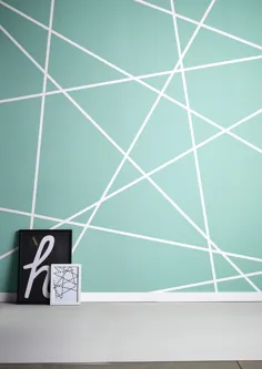 Een unieke muur met verf: 4x net even anders |  vtwonen