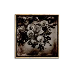 چاپ های قابل دانلود Moody Dark Floral Wall Gothic Home | اتسی