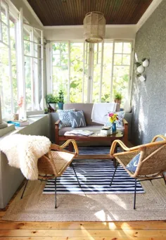 25 ایده خیره کننده تزئین داخلی برای اتاق های آفتاب |  Pouted.com