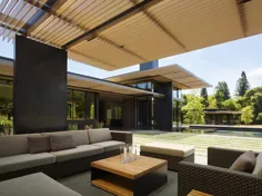 خانه مدرن صفر خالص در کالیفرنیا به طرز سعادتی با طبیعت ادغام شده است